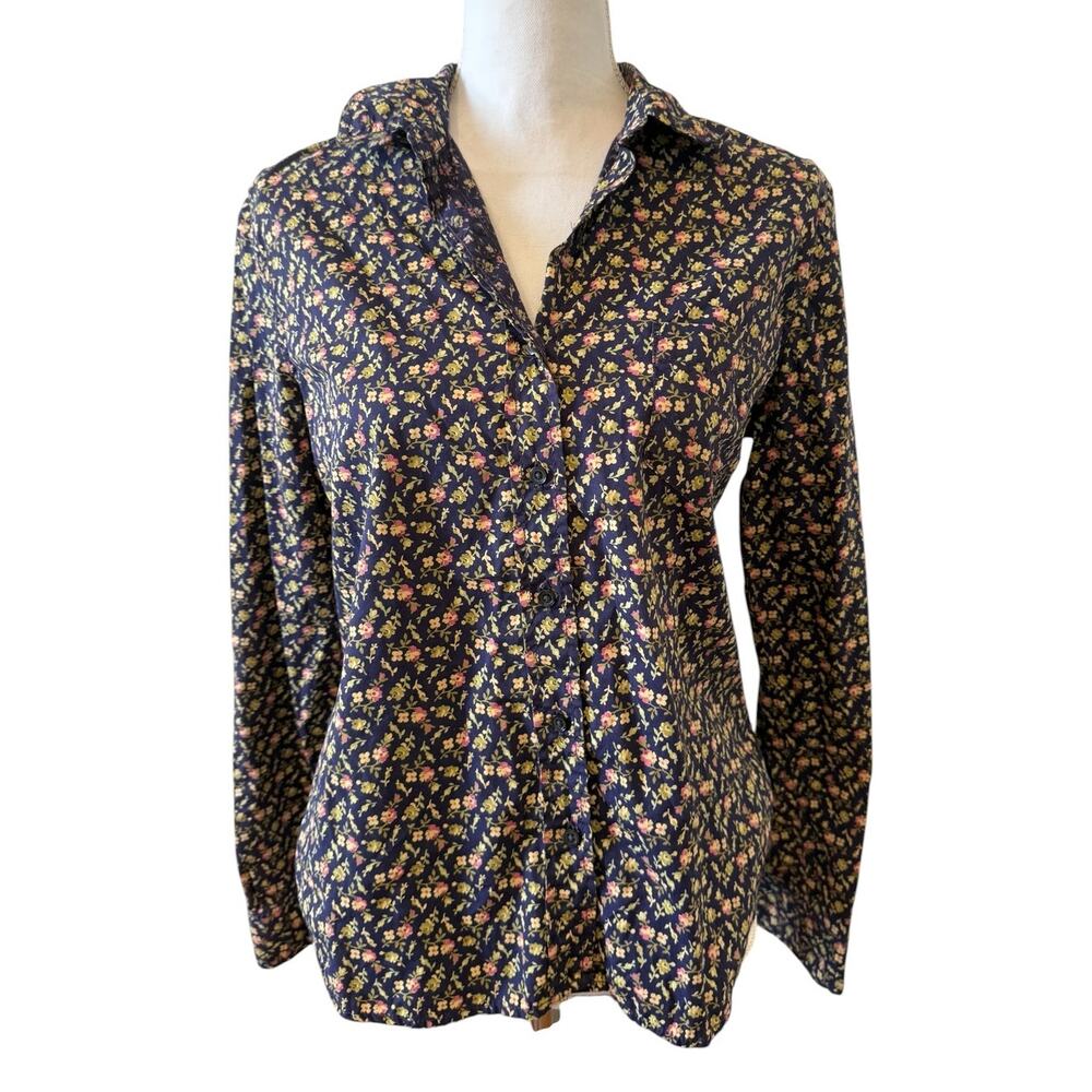 Vintage Ralph Lauren Denim & Supply Tomboy Shirt Floral Print L